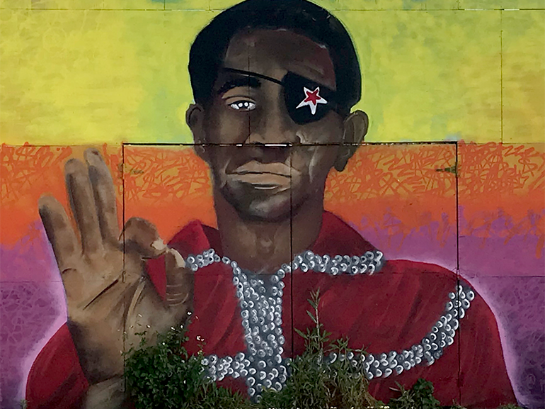 Mural of James Booker