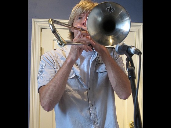 Craig Klein of Bonerama. Photo by WWOZ.