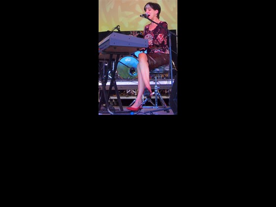 Marcia Ball at Voodoo Fest 2012. Photo by Melanie Merz.