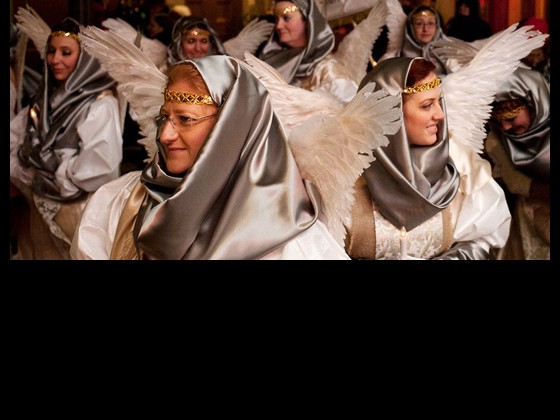 Joan of Arc parade in the Quarter