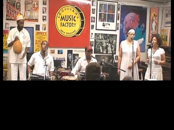 Bill Summers Special Kwanzaa Celebration 2008 at the Louisiana Music Factory.