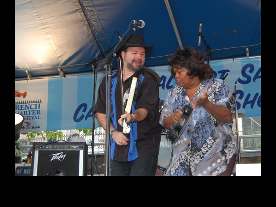 Waylon Thibodeaux and Tambourine Lady