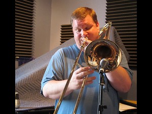 Jeff Albert in the 'OZ studio. Photo by Danielle Small