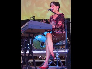 Marcia Ball at Voodoo Fest 2012. Photo by Melanie Merz.