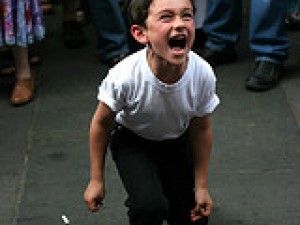 Young Stanley as portrayed by Christian, age 6 (Photo by Eli Pritykin)
