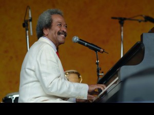 Allen Toussaint performing at New Orleans Jazz & Heritage Fest [Photo by Leon Mo